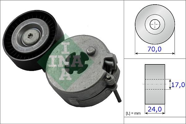 INA 534 0333 10 - Tendicinghia, Cinghia Poly-V autozon.pro