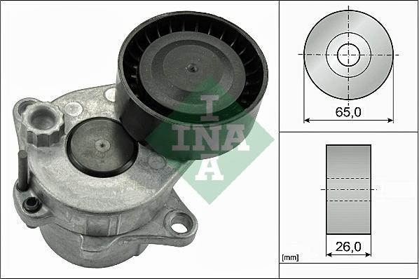 INA 534 0337 10 - Tendicinghia, Cinghia Poly-V autozon.pro