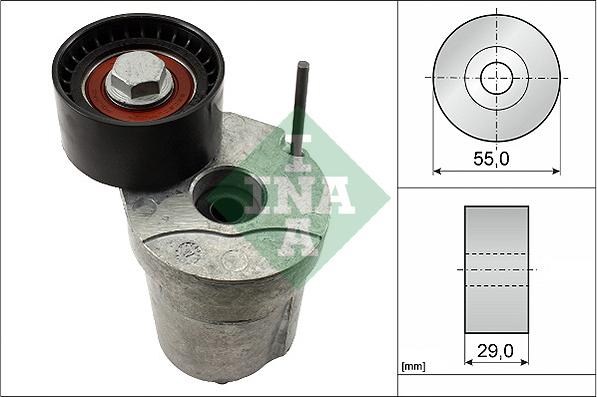 INA 534 0320 10 - Tendicinghia, Cinghia Poly-V autozon.pro