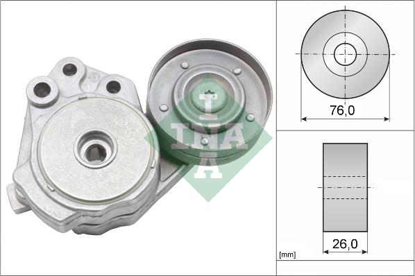 INA 534 0374 10 - Tendicinghia, Cinghia Poly-V autozon.pro