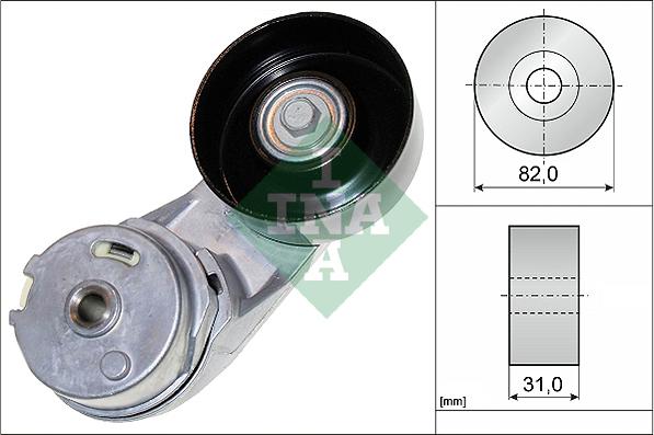 INA 534 0372 10 - Tendicinghia, Cinghia Poly-V autozon.pro