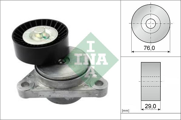 INA 534 0290 10 - Tendicinghia, Cinghia Poly-V autozon.pro