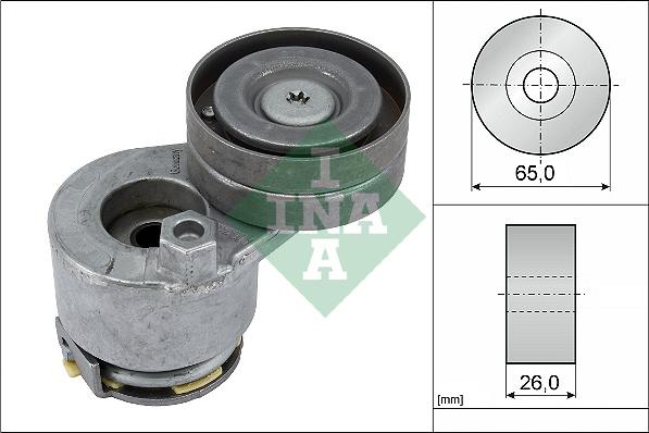 INA 534 0240 10 - Tendicinghia, Cinghia Poly-V autozon.pro