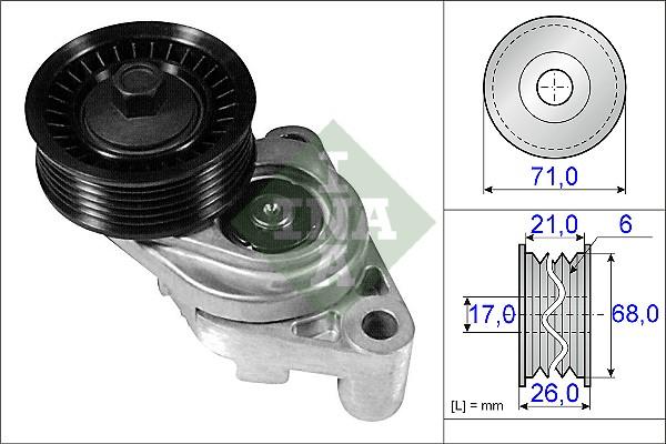 INA 534 0231 10 - Tendicinghia, Cinghia Poly-V autozon.pro