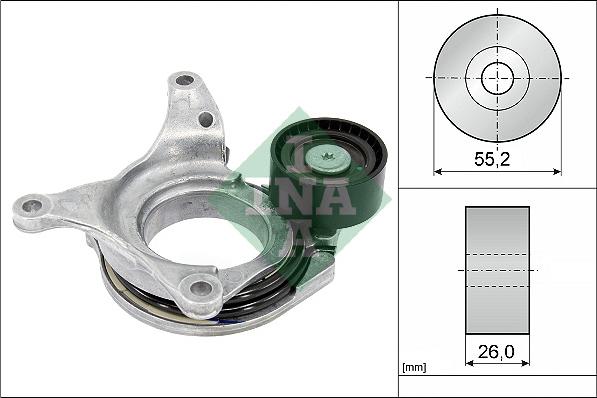 INA 534 0794 10 - Tendicinghia, Cinghia Poly-V autozon.pro