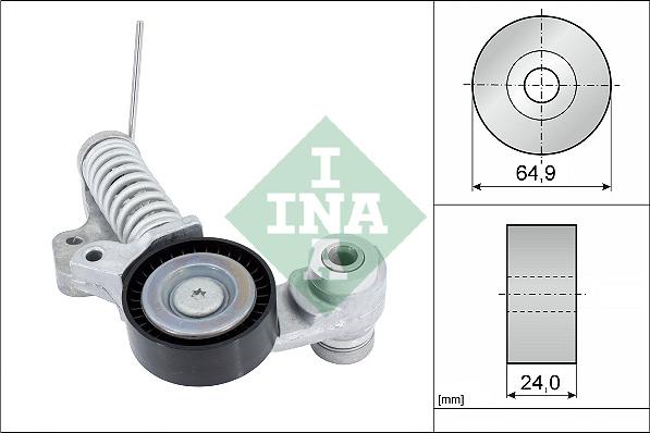 INA 534 0702 10 - Tendicinghia, Cinghia Poly-V autozon.pro