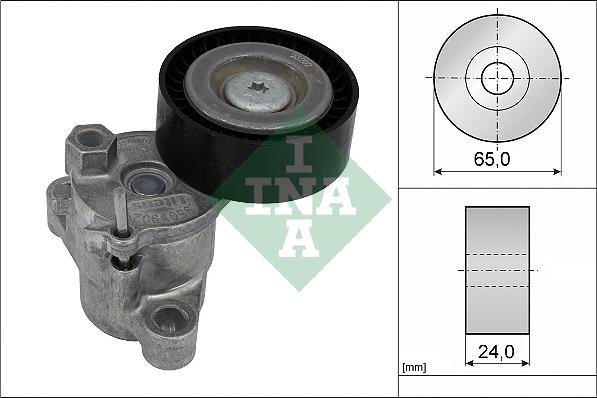 INA 534 0729 10 - Tendicinghia, Cinghia Poly-V autozon.pro