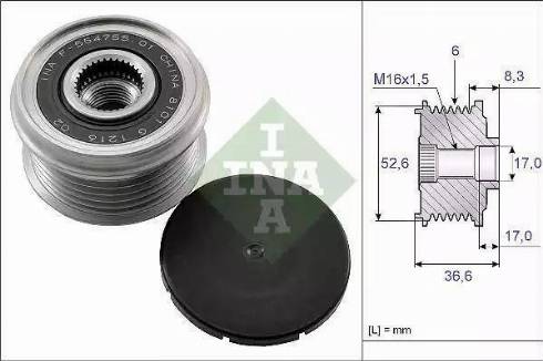 NTY ESA-NS-006 - Puleggia cinghia, Alternatore autozon.pro