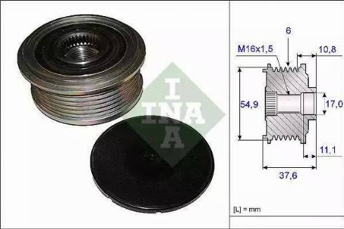 NTY ESA-ME-015 - Puleggia cinghia, Alternatore autozon.pro