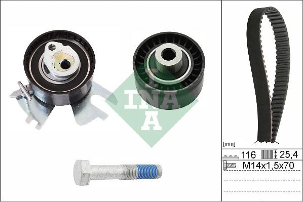 INA 530 0449 10 - Kit cinghie dentate autozon.pro