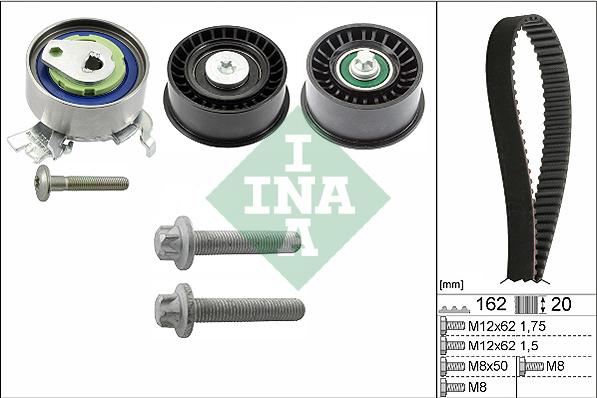 INA 530 0441 10 - Kit cinghie dentate autozon.pro