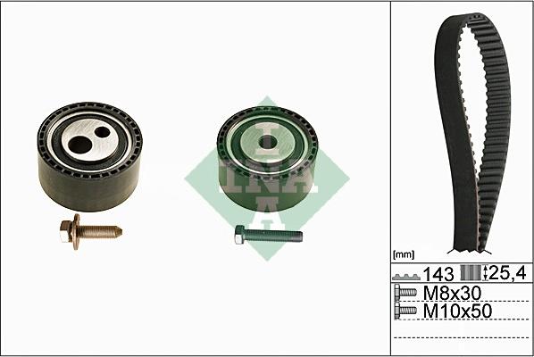 INA 530 0447 10 - Kit cinghie dentate autozon.pro