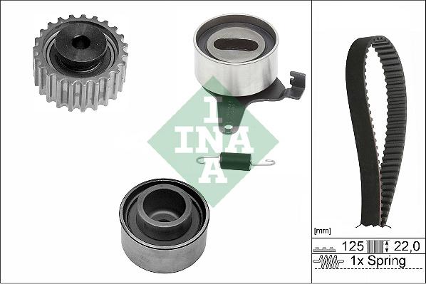 INA 530 0423 10 - Kit cinghie dentate autozon.pro