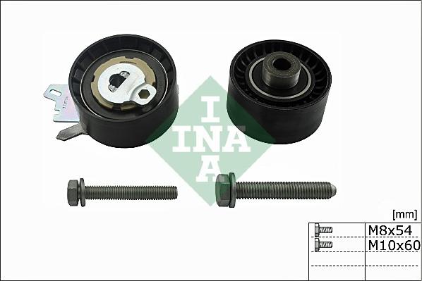 INA 530 0471 09 - Kit di rulli, Cinghia dentata autozon.pro