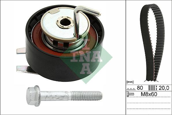 INA 530 0692 10 - Kit cinghie dentate autozon.pro