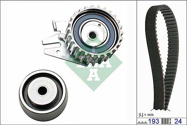 INA 530 0621 10 - Kit cinghie dentate autozon.pro