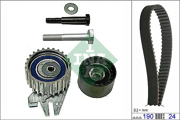 INA 530 0622 10 - Kit cinghie dentate autozon.pro