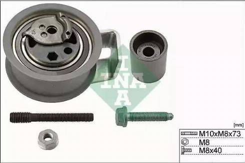 INA 530 0091 09 - Kit di rulli, Cinghia dentata autozon.pro