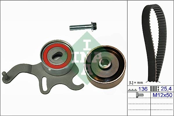 INA 530 0054 10 - Kit cinghie dentate autozon.pro