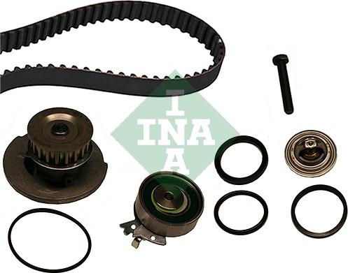 INA 530 0004 30 - Pompa acqua + Kit cinghie dentate autozon.pro