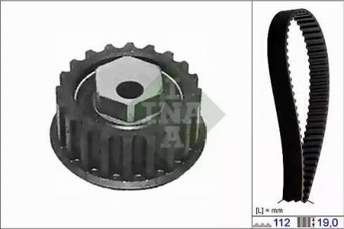 INA 530 0013 10 - Kit cinghie dentate autozon.pro