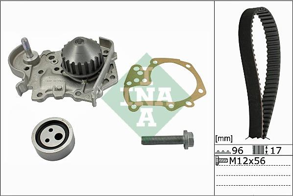 INA 530 0191 31 - Pompa acqua + Kit cinghie dentate autozon.pro