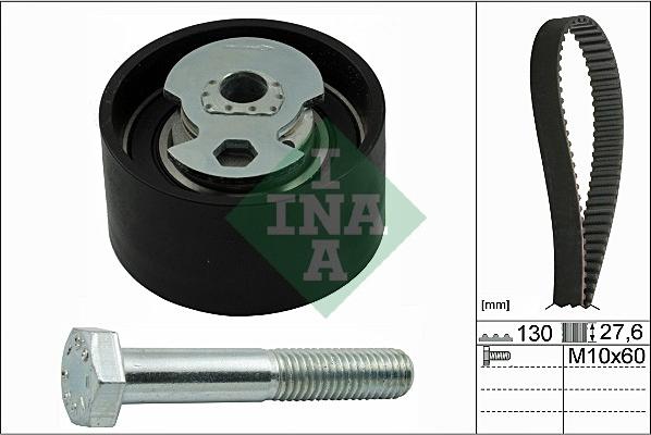 INA 530 0144 10 - Kit cinghie dentate autozon.pro