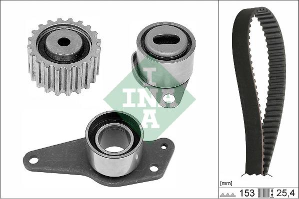 INA 530 0183 10 - Kit cinghie dentate autozon.pro