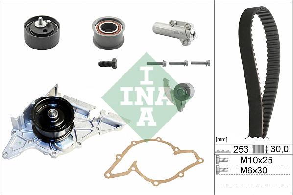 INA 530 0179 33 - Pompa acqua + Kit cinghie dentate autozon.pro