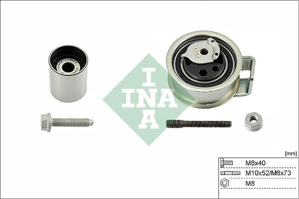 INA 530 0176 09 - Kit di rulli, Cinghia dentata autozon.pro