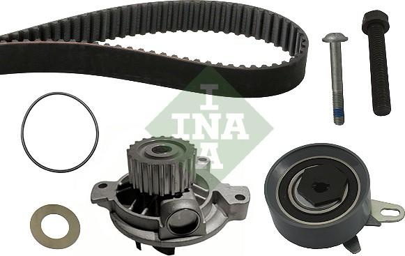 INA 530 0172 30 - Pompa acqua + Kit cinghie dentate autozon.pro