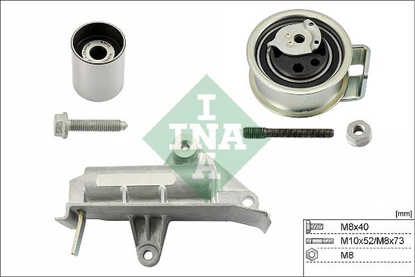 INA 530 0177 09 - Kit di rulli, Cinghia dentata autozon.pro