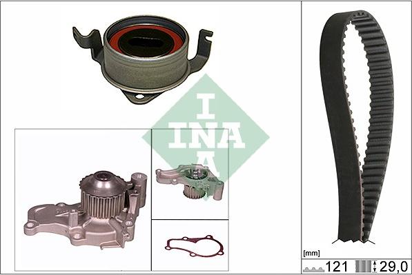 INA 530 0309 30 - Pompa acqua + Kit cinghie dentate autozon.pro