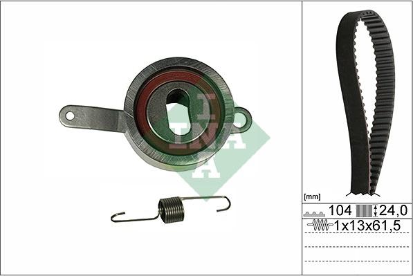 INA 530 0314 10 - Kit cinghie dentate autozon.pro