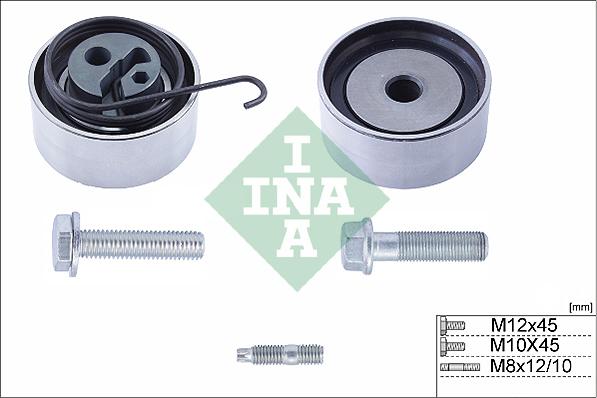 INA 530 0338 09 - Kit di rulli, Cinghia dentata autozon.pro