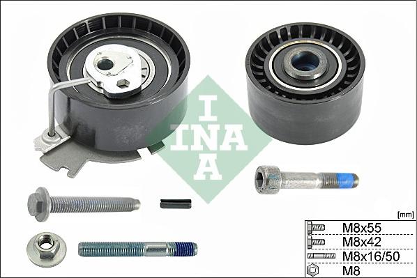 INA 530 0379 09 - Kit di rulli, Cinghia dentata autozon.pro