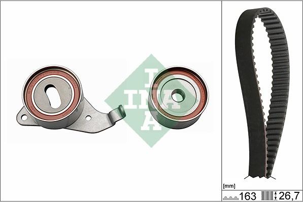 INA 530 0268 10 - Kit cinghie dentate autozon.pro