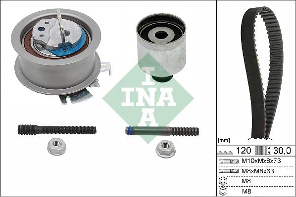 INA 530 0201 10 - Kit cinghie dentate autozon.pro