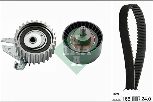 INA 530 0226 10 - Kit cinghie dentate autozon.pro