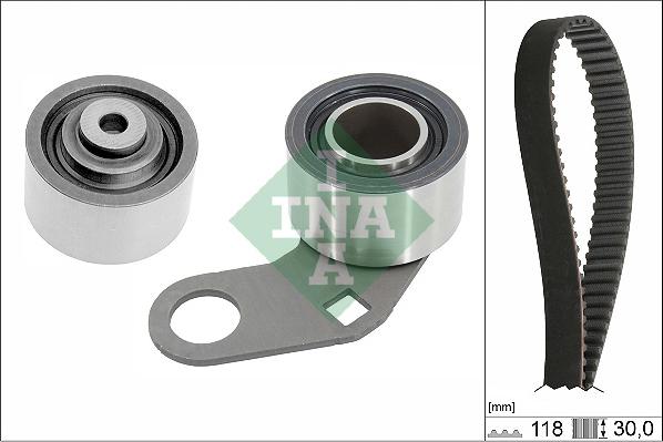 INA 530 0733 10 - Kit cinghie dentate autozon.pro