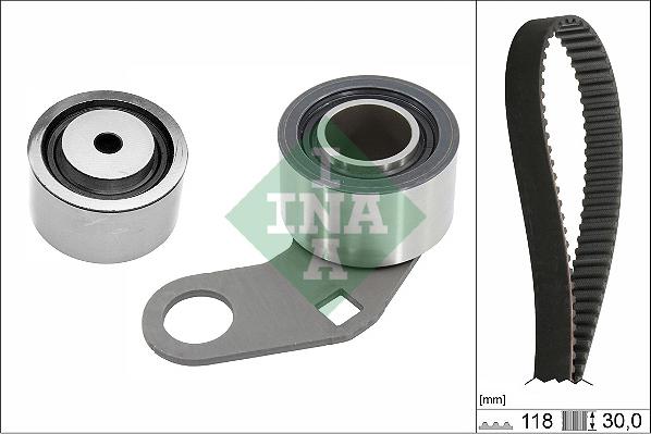 INA 530 0732 10 - Kit cinghie dentate autozon.pro