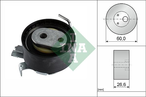 INA 531 0961 10 - Rullo tenditore, Cinghia dentata autozon.pro