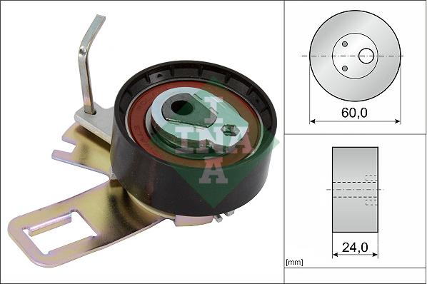 INA 531 0920 10 - Rullo tenditore, Cinghia dentata autozon.pro