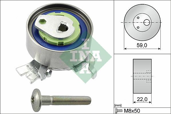 INA 531 0518 30 - Rullo tenditore, Cinghia dentata autozon.pro