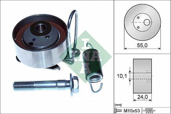 INA 531 0584 10 - Rullo tenditore, Cinghia dentata autozon.pro