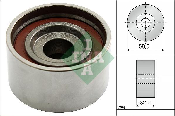 INA 531 0582 10 - Rullo tenditore, Cinghia dentata autozon.pro