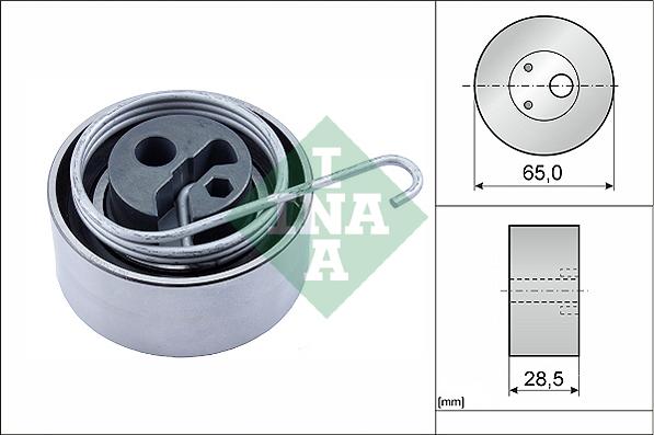 INA 531 0535 20 - Rullo tenditore, Cinghia dentata autozon.pro