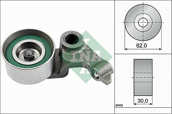 INA 531 0643 20 - Rullo tenditore, Cinghia dentata autozon.pro