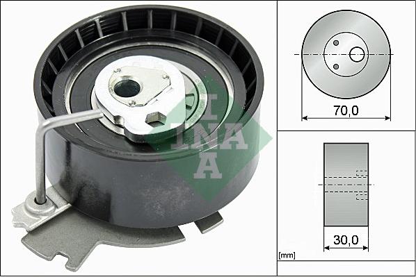 INA 531 0632 10 - Rullo tenditore, Cinghia dentata autozon.pro