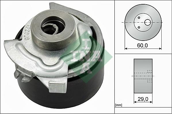 INA 531 0627 30 - Rullo tenditore, Cinghia dentata autozon.pro